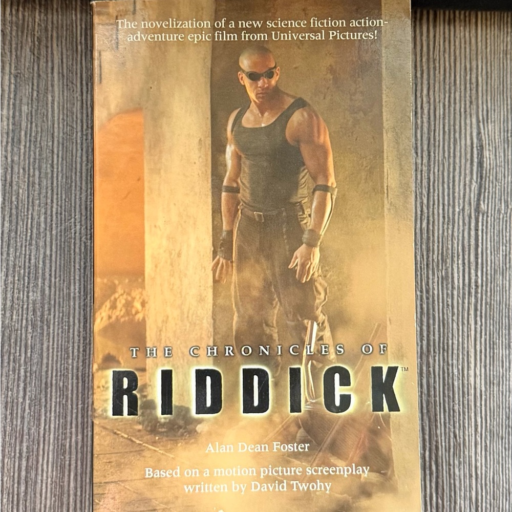 The Chronicles of Riddick Paperback Book First Edition